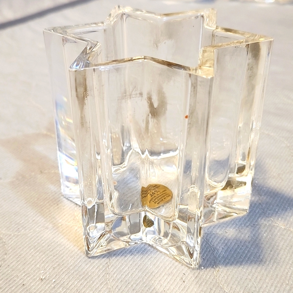 Royal Crystal Rock (RCR) Star votive candle holder